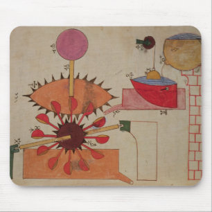 Diagramm eines Systems für pumpendes Wasser in a Mousepad