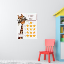 Diagramme de Giraffe, Poster Paper (Matte)