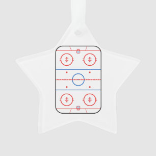 Diagramme de la patinoire Conception du jeu de hoc