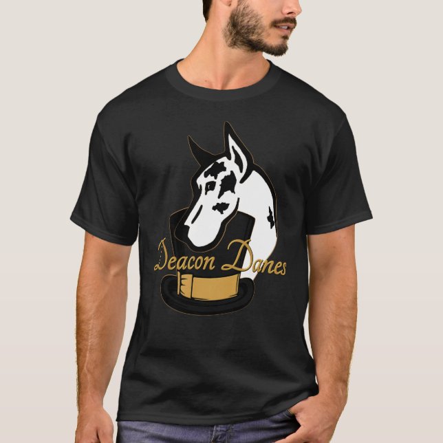 Diakon-Däne-Logo-Shirt durch DaneArt Entwurf T-Shirt (Vorderseite)
