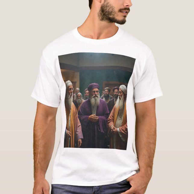 Dialog von Weisheit und Mitgefühl T-Shirt (Vorderseite)