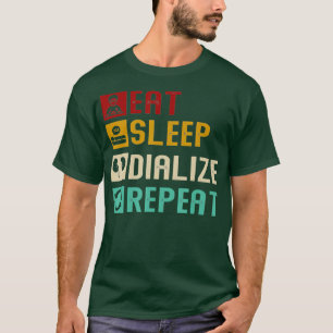 Dialyse des Coolen Diabetes mellitus beim Schlafen T-Shirt
