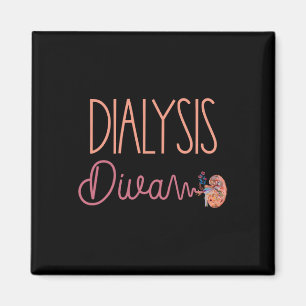 Dialyse Diva Nurse Patient Niedlich Niere Magnet