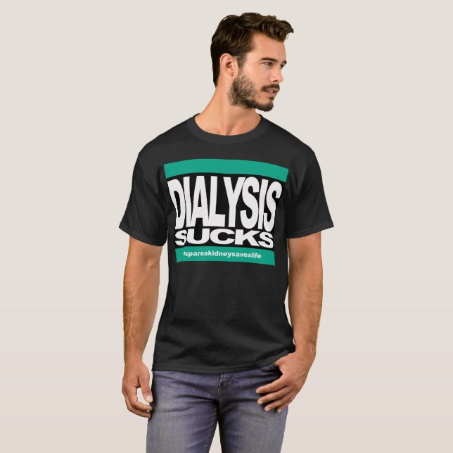 Dialyse ist zum Kotzen T-Shirt (Vorne ganz)
