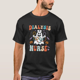 Dialyse-Krankenschwester Halloween Nephrologie Pfl T-Shirt