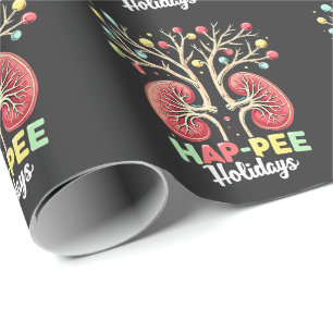 Dialyse Niereninsuffizienz Xmas Geschenkpapier