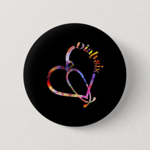 Dialyse Nurse Nephrologie Nierenerkrankung Kranken Button
