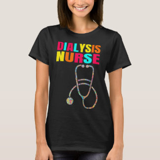 Dialyse Nurse Nephrologie Nierenerkrankung Kranken T-Shirt
