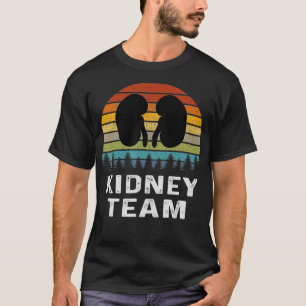 Dialyse Nurse Retro Vintage Ernährung T-Shirt