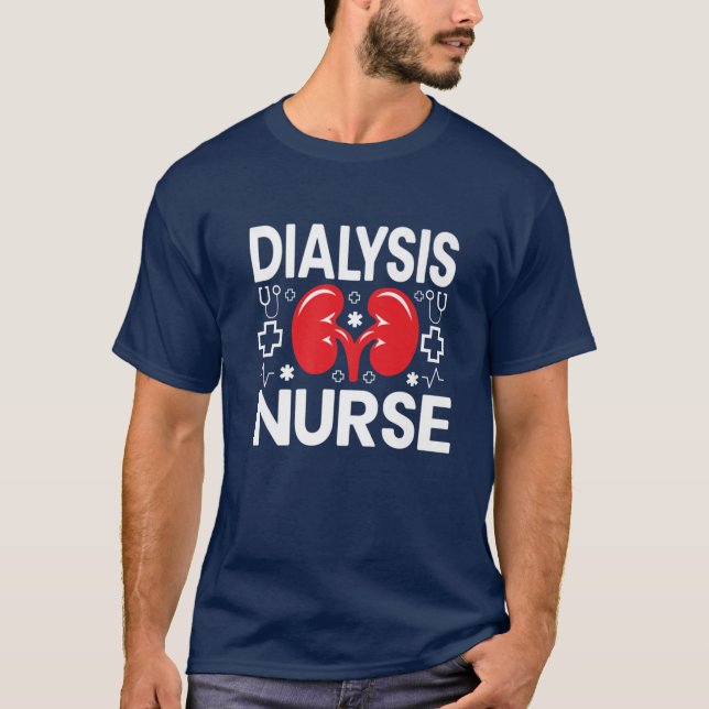 Dialyse Nurse T-Shirt (Vorderseite)