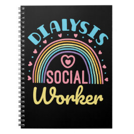 Dialyse Social Worker Renal LCSW Notizblock