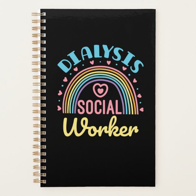 Dialyse Social Worker Renal LCSW Planer (Vorderseite)