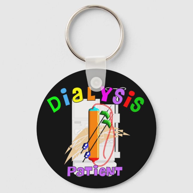 Dialyse T - Shirt und Geschenke Schlüsselanhänger (Vorderseite)