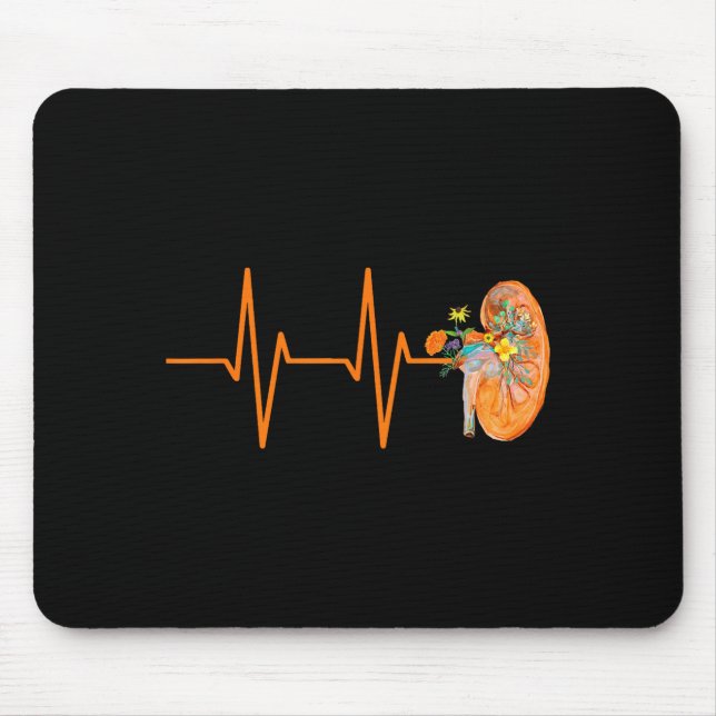Dialyse Tech Nephrologie Krankenschwester Niere He Mousepad (Vorne)