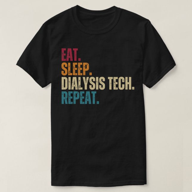 Dialyse - Tech Wiederholung 2 T-Shirt (Design vorne)
