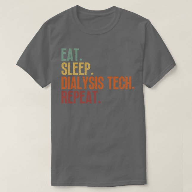 Dialyse - Tech Wiederholung 6 T-Shirt (Design vorne)