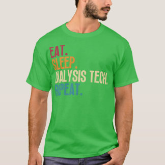 Dialyse-Tech-Wiederholung für Schlaf 12 T-Shirt