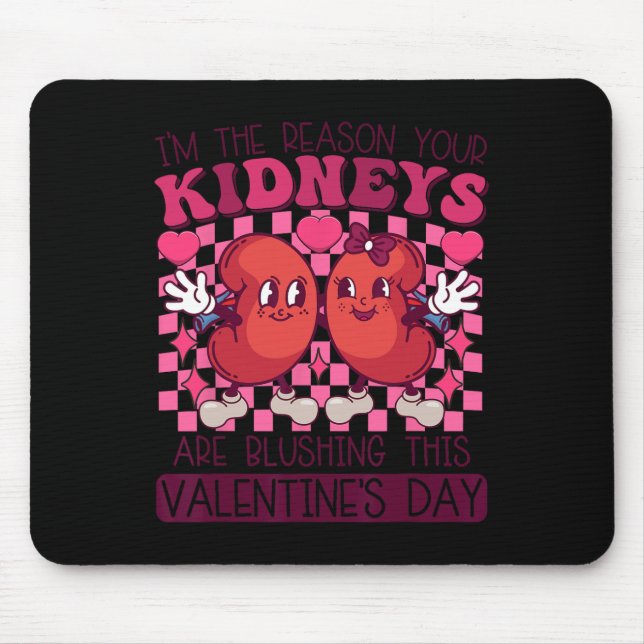 Dialyse-Techniker Groovy Rn Nephrologie-Krankensch Mousepad (Vorne)