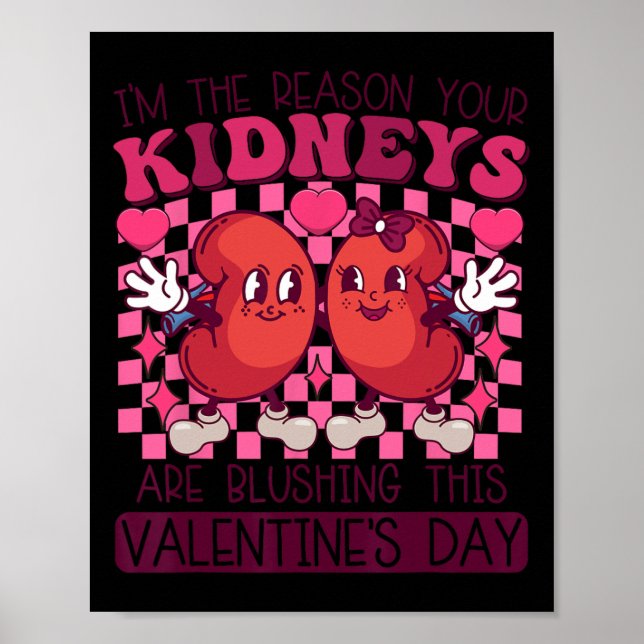 Dialyse-Techniker Groovy Rn Nephrologie-Krankensch Poster (Vorne)