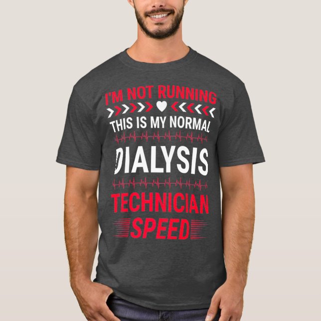 Dialyse Technischer Support T-Shirt (Vorderseite)