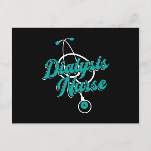 Dialysetechniker Dialyse Nurse Nephrologie Tech Postkarte