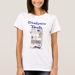 Dialysetechniker--Fresenius Maschinen-Entwurf T-Shirt