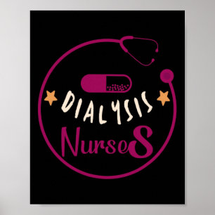 Dialysetechniker für Männer Nur Hämodialyse Poster