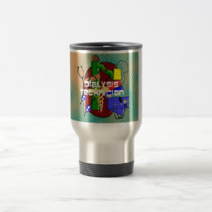 Dialysetechniker-Kunst-Geschenke Reisebecher