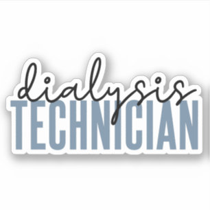 Dialysetechniker Nephrologie Tech Geschenke Aufkleber