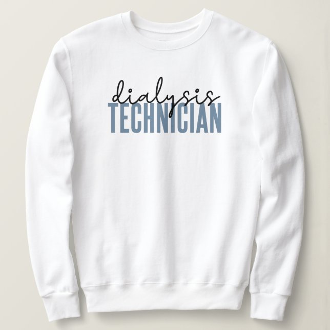 Dialysetechniker | Nephrologie Tech Geschenke Sweatshirt (Design vorne)
