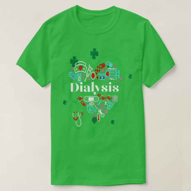Dialysetechniker Nephrologie Weihnachten 202 T-Shirt (Design vorne)