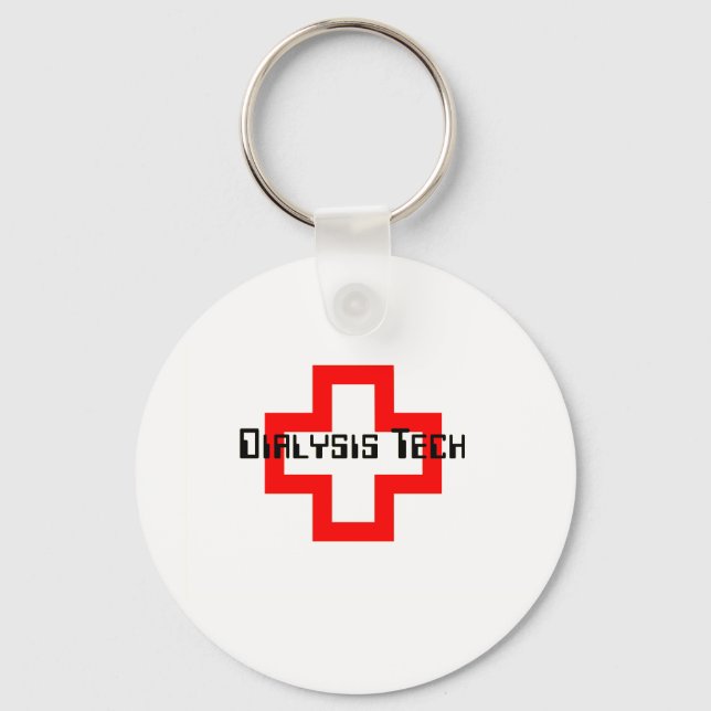 Dialysetechniker Schlüsselanhänger (Vorderseite)