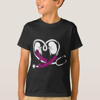 Dialysetechniker Stethoscope Nephrologie Tech T-Shirt