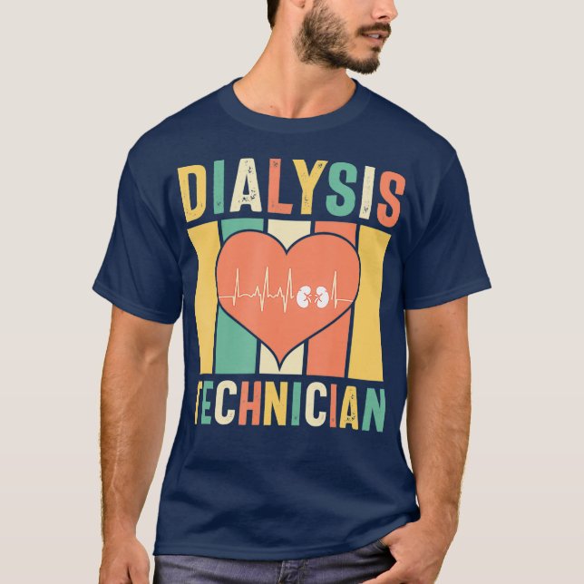 Dialysetechniker Tech Weekend Nephrologie T-Shirt (Vorderseite)