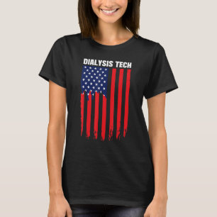Dialysetechniker USA Nephrologie Tech T-Shirt