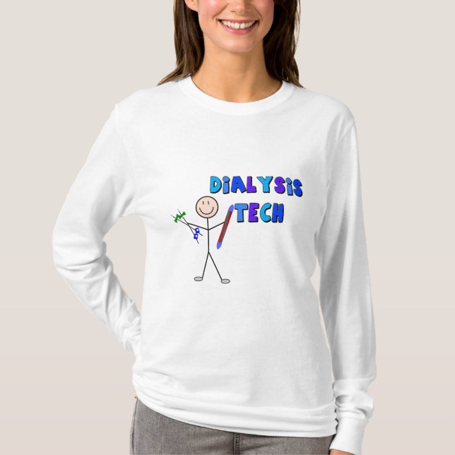 DialyseTechnologie STOCK-MANN Entwurf T-Shirt (Vorderseite)