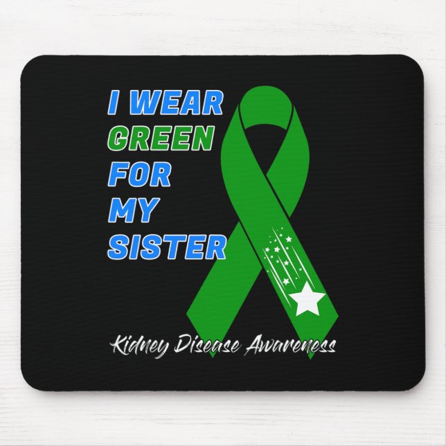 Dialysetransplantation Spender Warrio Mousepad (Vorne)