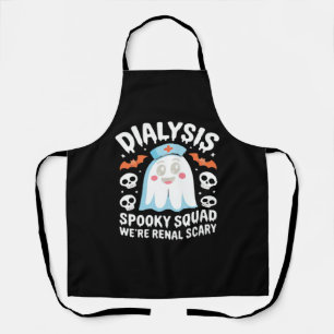 Dialysis Nephrologie Nurse Niedlich Halloween Spoo Schürze