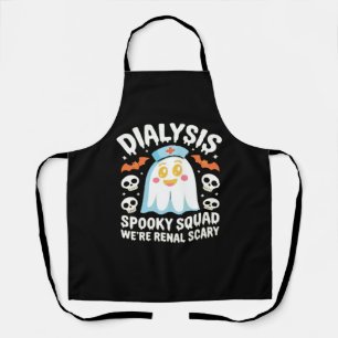 Dialysis Nephrologie Nurse Niedlich Halloween Spoo Schürze
