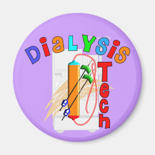 Dialysis Tech Geschenke Magnet