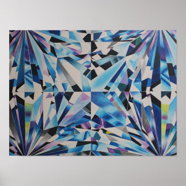 Diamant 16" x 12", Value Poster Paper (Matte) (Vorne)