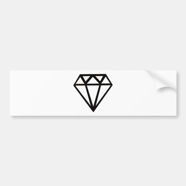 Diamant! Autoaufkleber (Vorne)