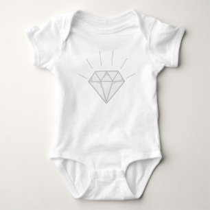 Diamant Baby Strampler