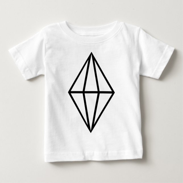 Diamant Baby T-shirt (Vorderseite)