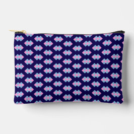 Diamant Blau Klein Zubehörtasche