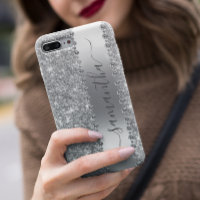Diamant-Bling-Glitter-Kalligrafie-Name-Roségold