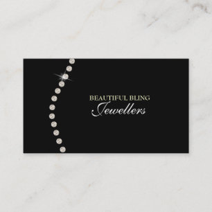 Diamant Bling Juwel-Schmuck-Speicher-Visitenkarte Visitenkarte