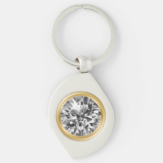 Diamant Bling Schlüsselanhänger (Vorderseite)