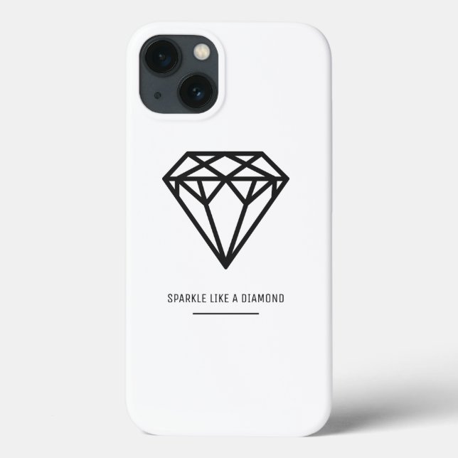 Diamant Case-Mate iPhone Hülle (Rückseite)