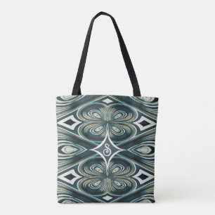Diamant Clover Abstrakt Swirl Tasche